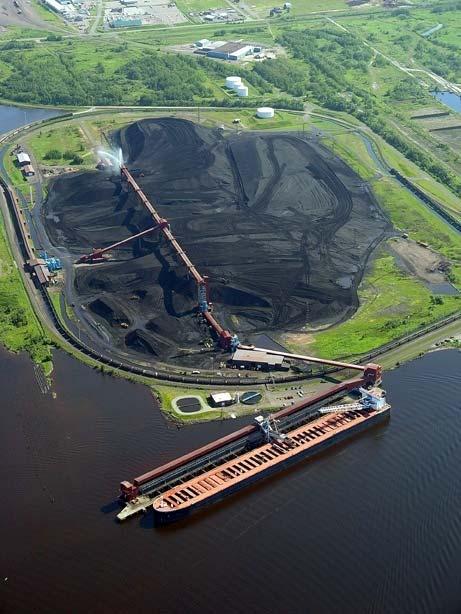 2 million bushels Employees: 28 MIDWEST ENERGY RESOURCES COMPANY Coal The Superior Midwest Energy Terminal (SMET) was commissioned in 1976 to provide for the low sulfur western coal needs of the