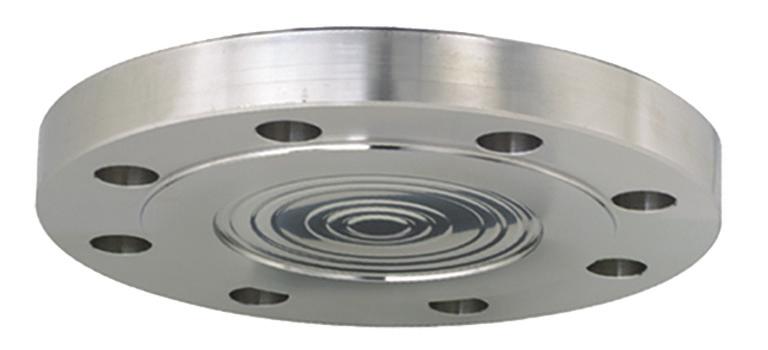 Material for body and wetted parts Flange body Standard = stainless steel 1.4404 (316L) Wetted parts Wetted parts are diaphragm and sealing face Standard = stainless steel 1.