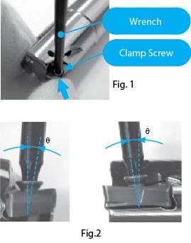 MFour (MW) How to mount an insert 1. Be sure to remove dust and chips from the insert mounting pocket. 2. Apply antiseize compound on portion of taper and thread of clamp screw.