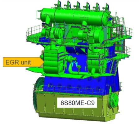 EGR HFO with Exhaust Gas Scrubber & SCR