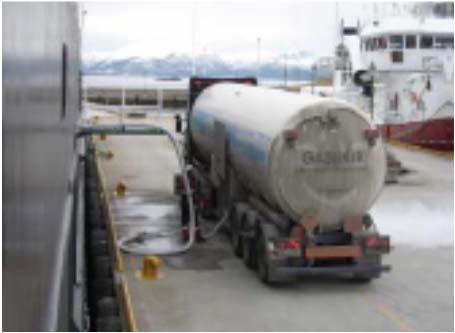pilot fuel Micro pilot fuel -- LNG Tank required 2-tanks or more NOx-Tier III
