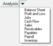 The following window is displayed: After you enter data, you will be able to view: Invoices not paid by customers (A/R = Accounts Receivable). Invoices not paid to suppliers (A/P = Accounts Payable).