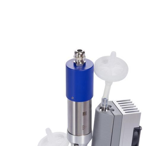 Scalable systems DASbox Mini Bioreactor > Glass body & stainless steel head plate w/easy