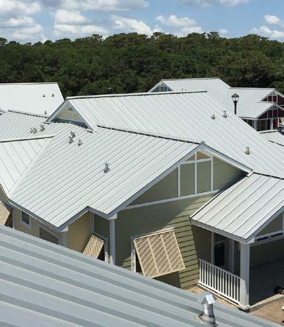 ML200 ML200 is a mechanically seamed standing seam panel with 2" high ribs that can be used for structural or architectural applications.