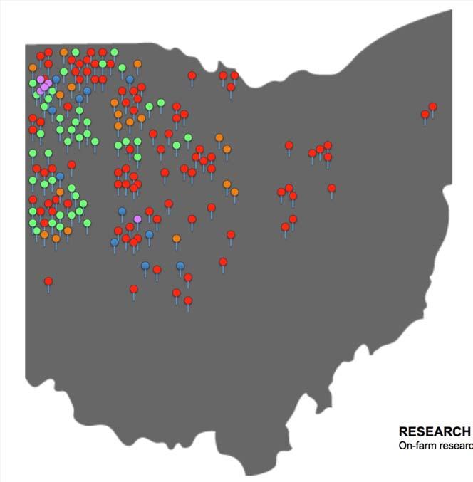 Ohio Data in Tri State Fertilizer Recommendations Old Model vs.