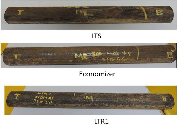 American Journal of Materials Science 2015, 5(3B): 5-10 7 In January 2014, all the LTR1, ITS and economizer tubes of Unit 1 were replaced during major overhaul.