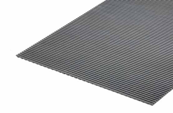 Soft Grid Surface/Shallow Recessed System 1 2 3 4 Durable construction withstands heavy traffic Easily cut on site to any angle, arc or shape Stable conforms to uneven sub-floors Quiet eliminates