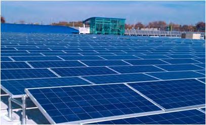SUSTAINABILITY PROJECTS 14 Rooftop Solar Project As part of CLT s efforts to become more energy independent and sustainable, a rooftop Solar Photovoltaic (PV) system was installed on the roof of the