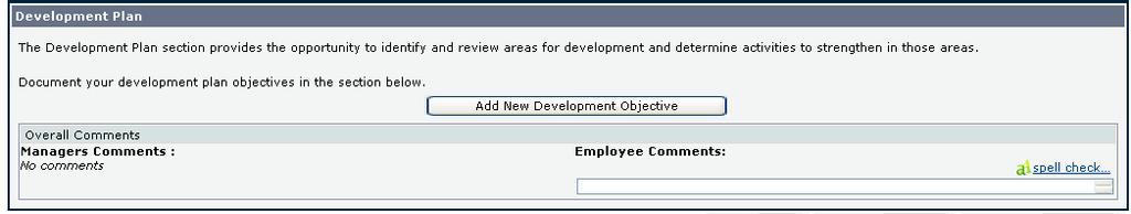 Creating a PMP Step by Step Development Plan The Development Plan section allows you to manage your development plan objectives.