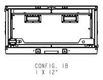 0001 00 Small Cabinet Module (SCM) 55 Configurations SCM 55