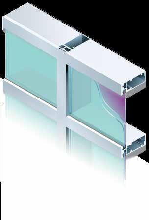 features exceptional water control and outstanding This system is thermally broken utilizing 27 mm glass