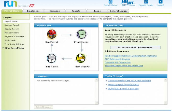 The Best ADP Alternatives Payroll home screen for RUN Powered by ADP There are ADP solutions for any type of small business.