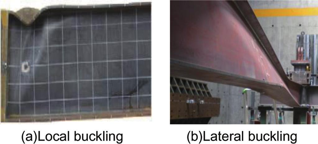 Photo 1 Example of buckling mode beams with stiffened slender web and Innovative lateral torsional buckling design method for composite steel beams are introduced. 3.