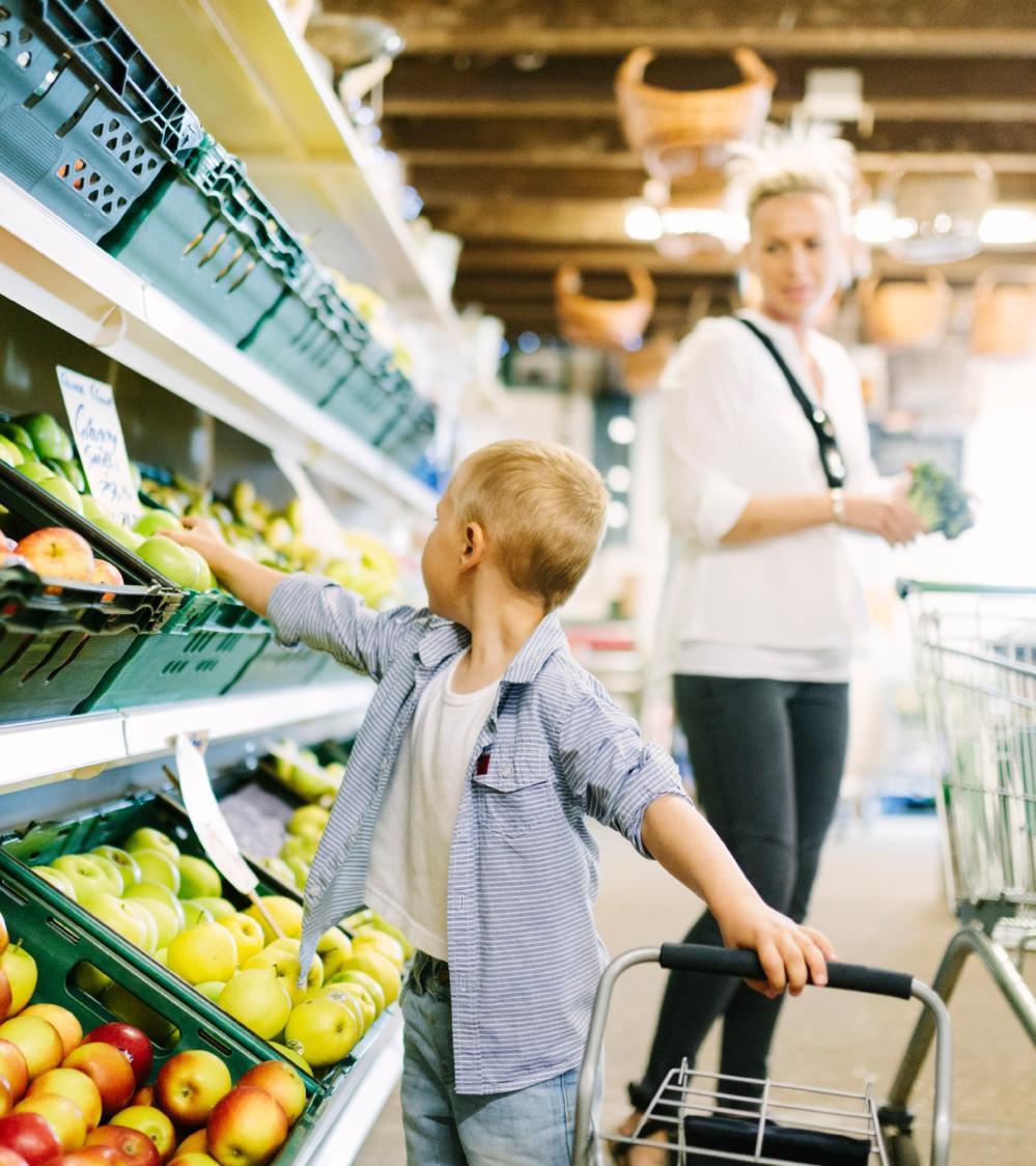 Audience Category FMCG 86% Grocery Buyers 49% Solely/Mainly responsible for buying food in their household 78% Visit a Supermarket once a week or more often 64% Purchased their groceries at specialty