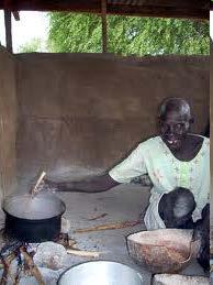 But digestibility remains a problem because In Africa, 74% of sorghum is eaten at home as cooked porridge Elderly woman making cooked sorghum porridge But, of major cereals, sorghum is