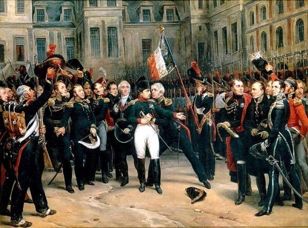 Napoleon Accepts Exile