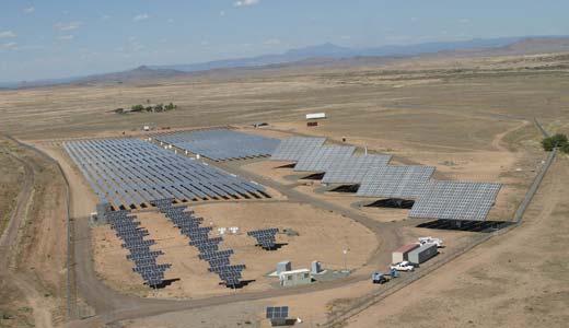 APS Prescott Airport Solar Site 3,400 kw currently, of over