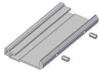 Insertion rail Material: Aluminium Rail Rail Connector set IR Material: Aluminium