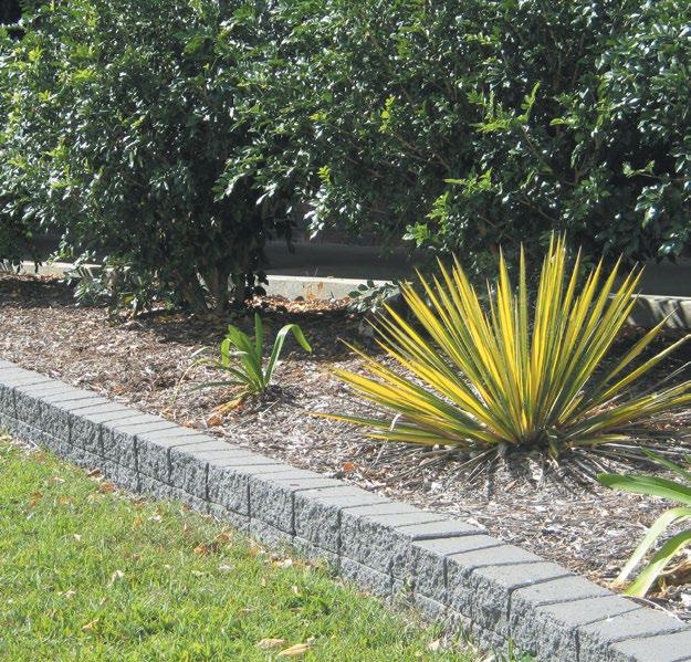 Easy Edge Quick and easy to install, this small edging product is an attractive