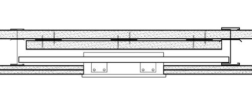 (Section BB) FM Design WP. -Ga. x " x " Sheet Steel. " x " x " Fire-Shield Shaftliner. " Stud.