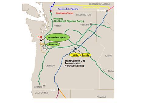 6. Fuels Figure 6-5: Gas-fired plants, pipelines, and storage We currently acquire and deliver natural gas to the PW, Beaver, 42 and Coyote plants.