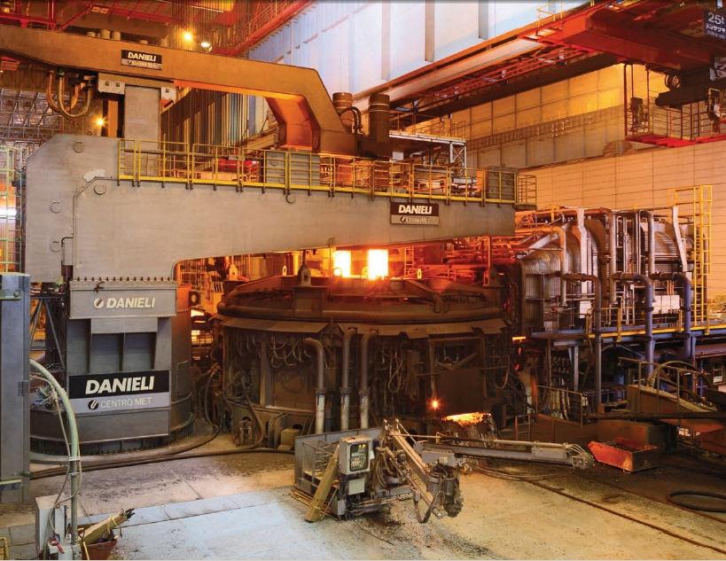 Future Very large DC arc furnaces are currently in use in the steel industry. For example, in 2007, Tokyo Steel ordered the world's largest electric arc furnace (EAF) from Danieli.