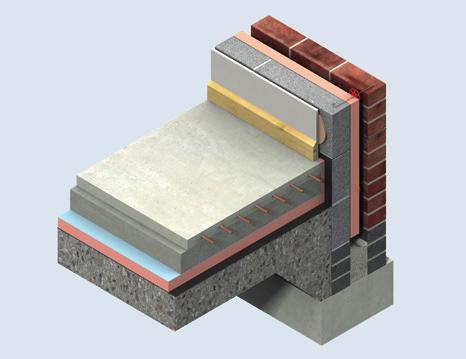Underfloor Heating Systems The constructions shown in the Typical Constructions and U values section can be readily converted to accommodate underfloor heating systems.