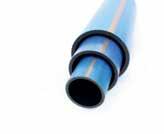 Pipe BS 8588 (WIS 4-32-19*) Type A pipe Service pipe construction PE80-Al-PE80 - SDR11: maximum operating pressure 12.