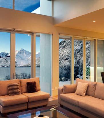DESIGNER SERIES WITH THERMAL HEART A comprehensive suite of Designer Series ThermalHEART products is offered Awning, Casement, and Bi-fold windows, Hinged, Sliding and Bi-fold doors.