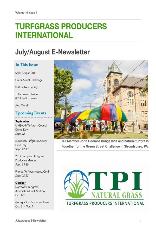 TPI E-Newsletter Advertising Ads are integrated into the e-newsletter pages and linked directly to your website!