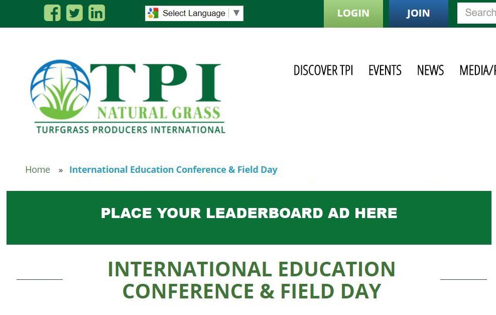 TPI Website Advertising Increase leads, site traffic, and sales by advertising at www.turfgrasssod.org.