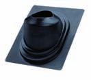Klober Sealing Collar The flexible bellows style construction is suitable for almost every roof pitch and fits pipes with