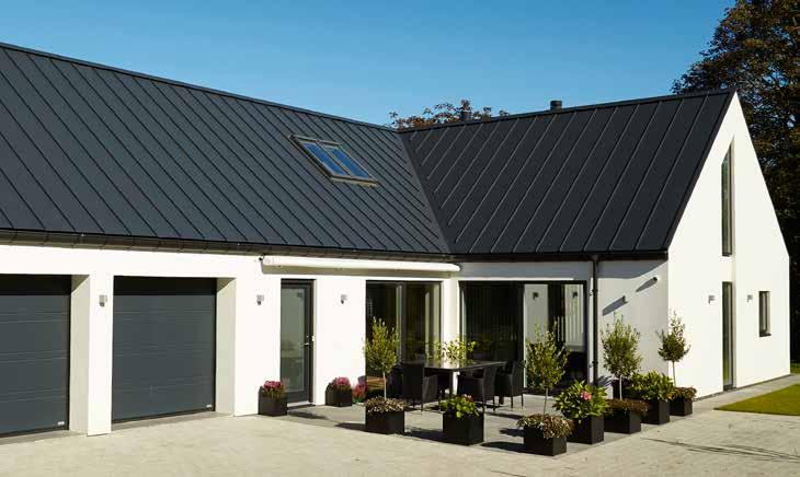 Plannja Trend 475 Plannja Trend is a profile roofing sheet with a Nordic design.
