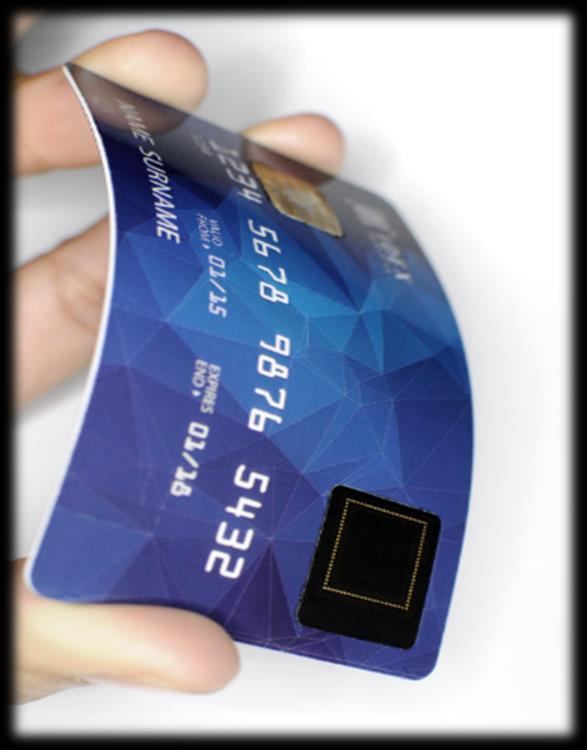 FURTHEST STAGE IN MASS DEPLOYABLE BIOMETRIC CARDS Diverse mass market opportunity Off-chip sensing technology uniquely suited for standard cards