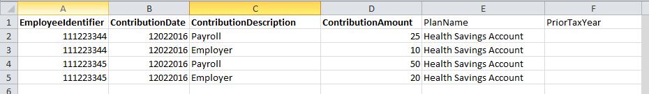 Alternate GOC Contribution File Import Option There is an additional option to load contribution files through the Employer Administration Site.
