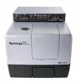 Synergy H1 Hybrid Mlti-Mode Microplate Reader Synergy H1 is part of BioTek s Hybrid reader category; eqipped with both monochromator and filter optical systems.