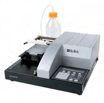 MicroFill Microplate Dispenser With its microprocessorcontrolled syringe drive technology, the MicroFill Microplate Dispenser provides otstanding accracy and precision while dispensing into 24-, 96-