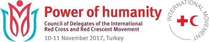 EN CD/17/R2 Original: English Adopted COUNCIL OF DELEGATES OF THE INTERNATIONAL RED CROSS AND RED CRESCENT MOVEMENT Antalya, Turkey 10 11 November 2017 Movement-wide principles for resource