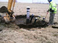Landfill Gas Engineering Controls Gas well