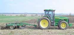 Tillage Erosion Tillage operations cause more soil to be