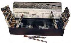 Cutting Tools Drill Sets & Empty Index Full Sets TYPE 330-043 115 pc Drill Set Empty Index TYPE 330-00 115 pc Drill Empty New CFIS Cryogenically Treated