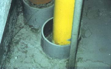 Seal vertical shafts Plumbing