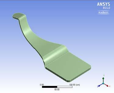 JO et al.: DESIGN, FABRICATION, AND CHARACTERIZATION OF DENSE CMIs 1005 Fig. 2. ANSYS FEM simulation geometry of the CMI with (a) platform-like tip and (b) blunt tip.