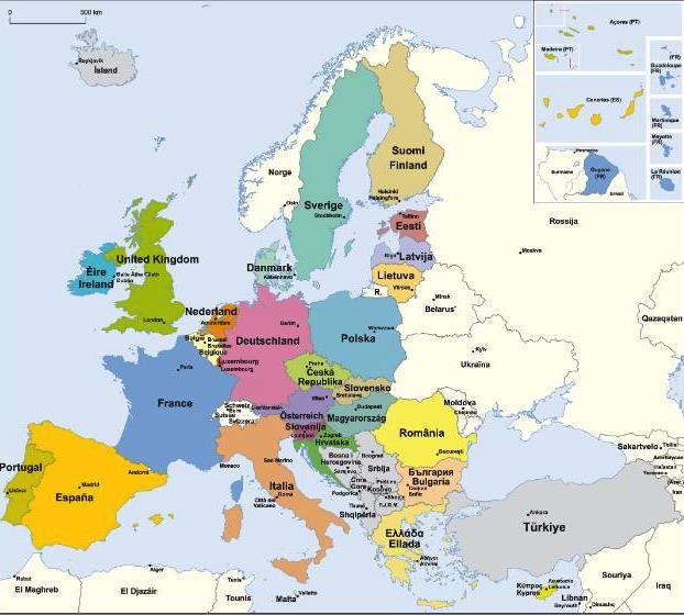 EU member states and EEA EU 28