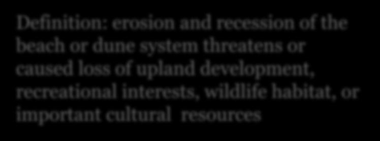 development, recreational interests, wildlife habitat, or