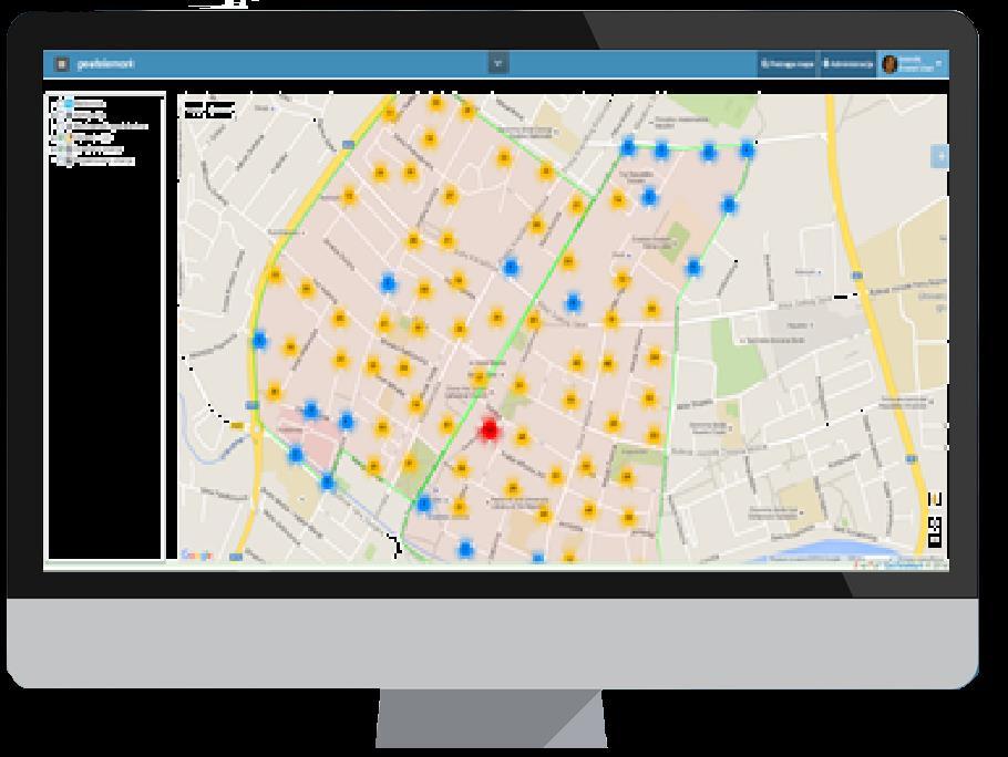 SOFTWARE DEVELOPMENT PRODUCTS GEO-REFERENCED BUSINESS INTELIGENCE SOLUTION Geotelemark at a glance Real-time analytics at your fingertips Analytical