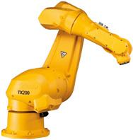 medium to heavy-duty robots operating with payloads of up to 250 kg.
