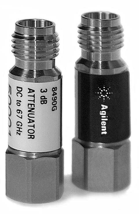 Agilent 849G Coaxial Attenuators Technical Overview Key specifications Maximize your operating frequency range for DC to 67 GHz application Minimize your measurement uncertainty with low SWR of 1.