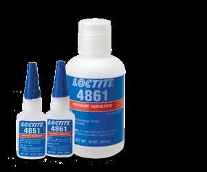 Versatility Versatility Flexible Flexible Instant Adhesives have been specially designed for bonding flexible materials, such as the rubber and urethane often used in flexible joints and weather