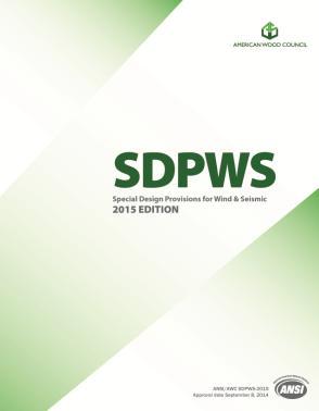 2015 Special Design Provisions for Wind and Seismic Philip Line, P.E.